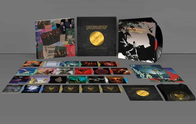 URIAH HEEP: 'Fifty Years In Rock' Box Set Due In October